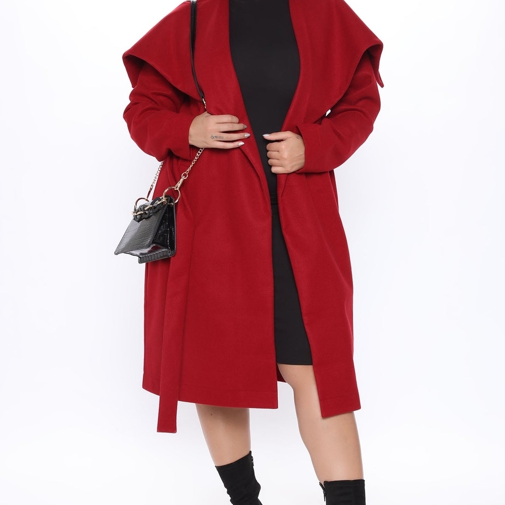 Red Trench Coat